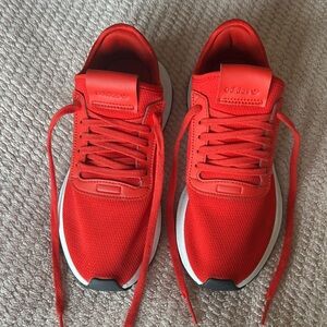 Adidas Men's Vibrant Red Sneakers